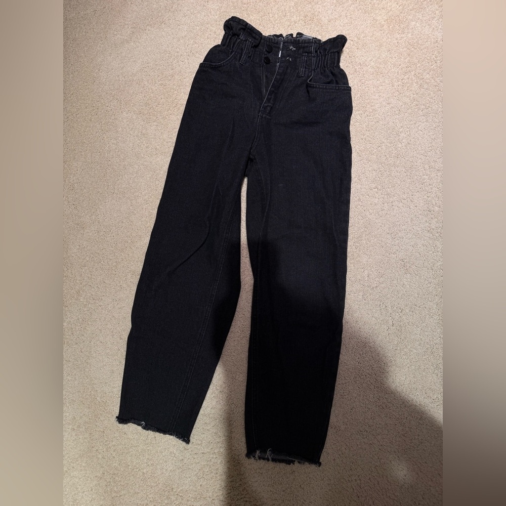 OAK + FORT Charcoal Denim Pants